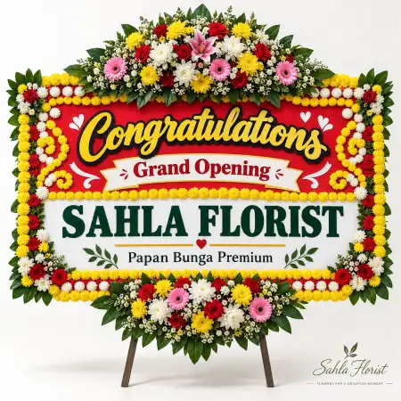 Papan Bunga Ucapan Selamat Buton Selatan