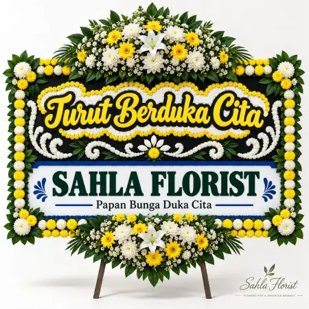 Papan Bunga Duka Buton Selatan